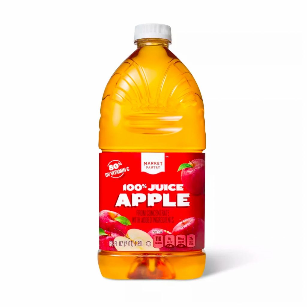 100 Percent Apple Juice 64 fl oz Bottle SHO INTERNATIONAL HITE USA INC