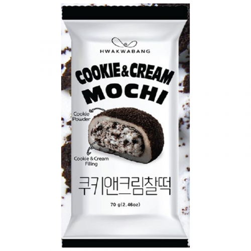 Cookie & Cream Mochi | 쿠키앤크림 찰떡