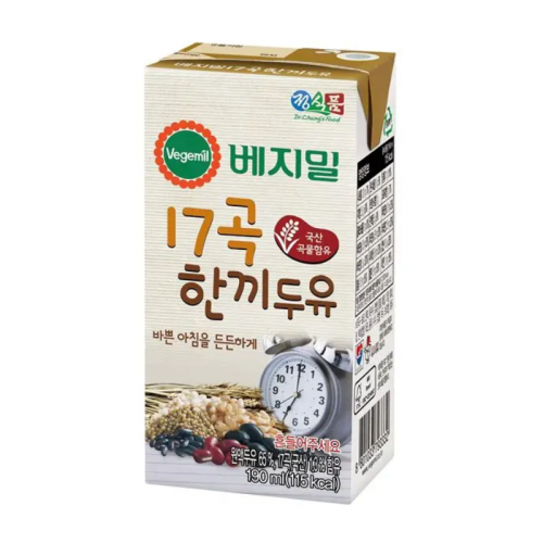 Vegemil 17 Grains Soymilk |  베지밀 17곡 한끼두유