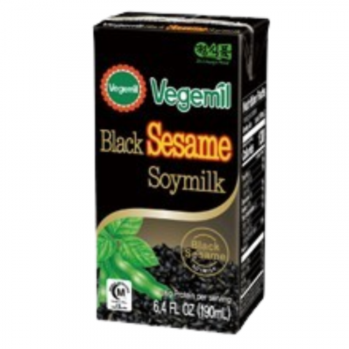 Vegemil Black Sesame Soymilk | 베지밀 검은 참깨 두유