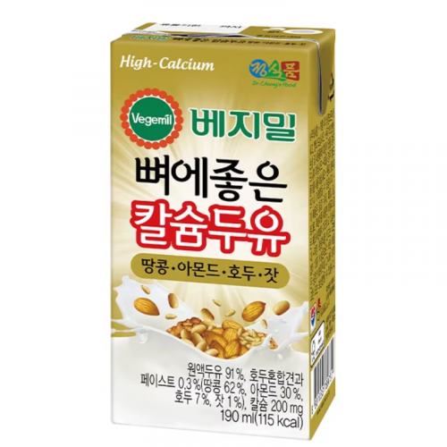 Vegemil Nuts Soymilk with Calcium | 베지밀 뼈에좋은 칼슘두유