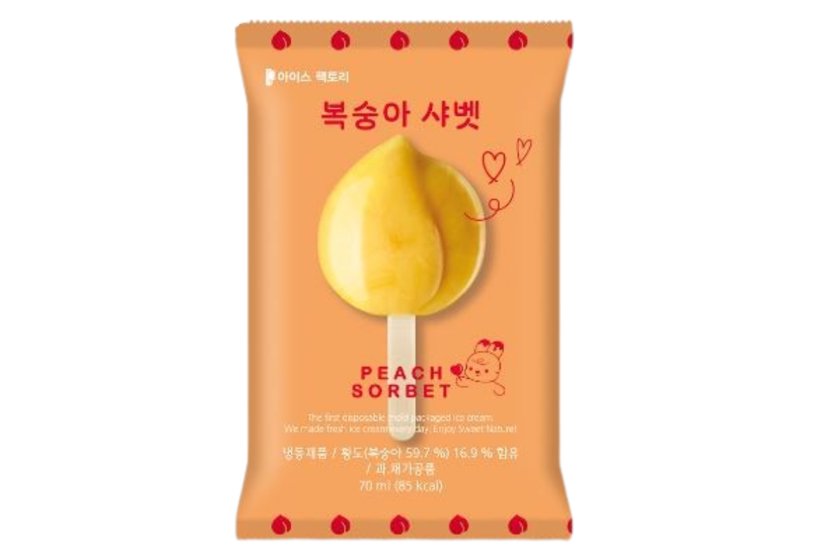 Peach Sorbet | 복숭아 샤벳