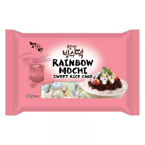 Rainbow Bingsu Rice Cake | 칼라빙수떡